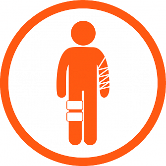 При травмах